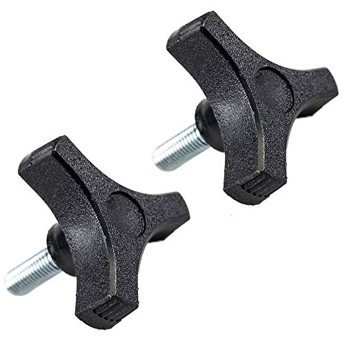 OEM Genuine Scag Mower Deck Wing Nut Knob 3/8-16, 2PK / Grass Catcher, Cheetah, STT52-22CH Turf Tiger & More / 481625-01