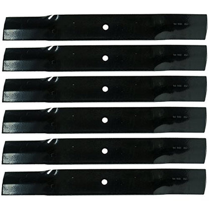 6PK Oregon 94-043 Mower Blades fits Toro WheelHorse GroundMaster 455D, 4100D, 4110D, 86-0010, 106-7166-03, 107-0210-03, 107-0215, 108-1451