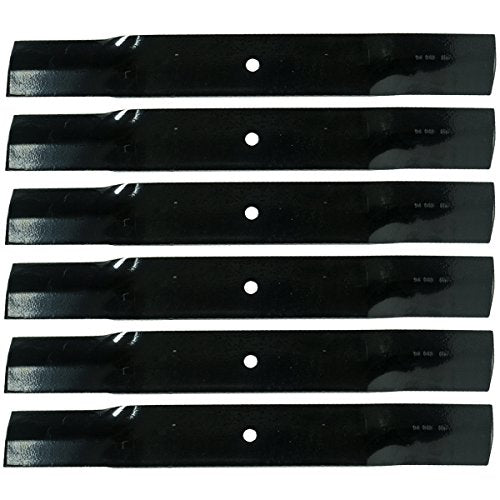 6PK Oregon 94-043 Mower Blades fits Toro WheelHorse GroundMaster 455D, 4100D, 4110D, 86-0010, 106-7166-03, 107-0210-03, 107-0215, 108-1451