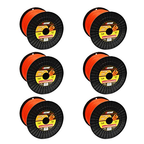 Echo 6PK of 5Lb Spool Roll Genuine Original Cross-Fire 095 Trimmer Line 316095053
