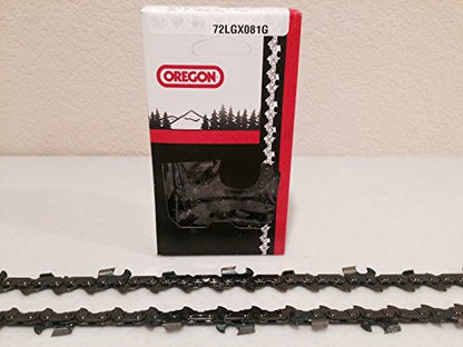 2 Pack Oregon 72LGX081G Chainsaw Chain 24" 3/8 .050 81 DL