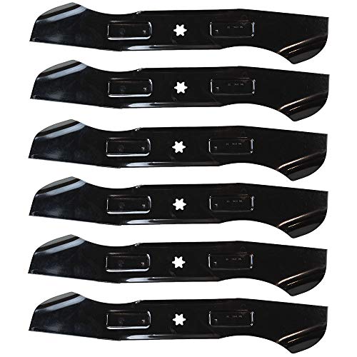 Oregon Set of 6 Blades OEM Number 98-096 Fits Cub Cadet 46 Inch Deck 742-04244 942-04290