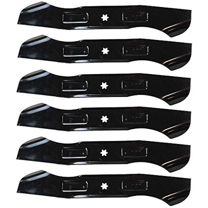 Oregon Set of 6 Blades OEM Number 98-096 Fits Cub Cadet 46 Inch Deck 742-04244 942-04290