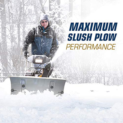 Slush Plow Blade Attachments, Slush and Snow Blower Plow, Slush and Snow Plow Pushers in 30 inches, 34 inches, 38 inches, 48 inches