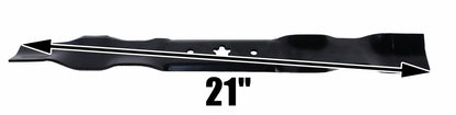 USA Mower Blades (4) Mulching for AYP 917532422719, 532422719, 42" Decks