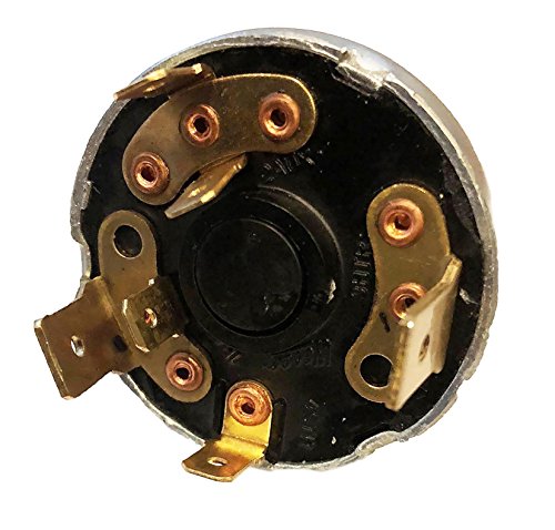 1874535M3 Ignition Key Switch for Massey Ferguson Diesel MF 231 240 250 298 20D, 1200-0900, 1700-0945, 2300-0900