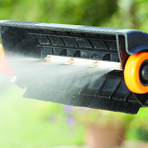 Generac 6133 12-Inch Power Broom for Gas Pressure Washers, 4 High Pressure Nozzles, Cleans Decks, Patios, Walkways, Compatible with 4000 PSI
