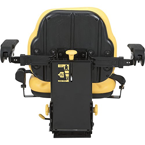 A & I Products Big Boy Suspension Tractor Seat - Yellow, Model Number BBS108YL