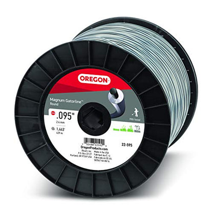 Oregon 69-195 Magnum Gatorline Round Trimmer Line .095-Inch by 50-Foot