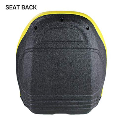 E-LGT125YL Universal Yellow Vinyl Seat for L&G, UTV, Tractor & Skid Steers