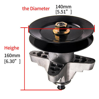 2X 50" Spindle Assembly Replaces for Cub Cadet 618-04126 w/Pulley 5 3/8"