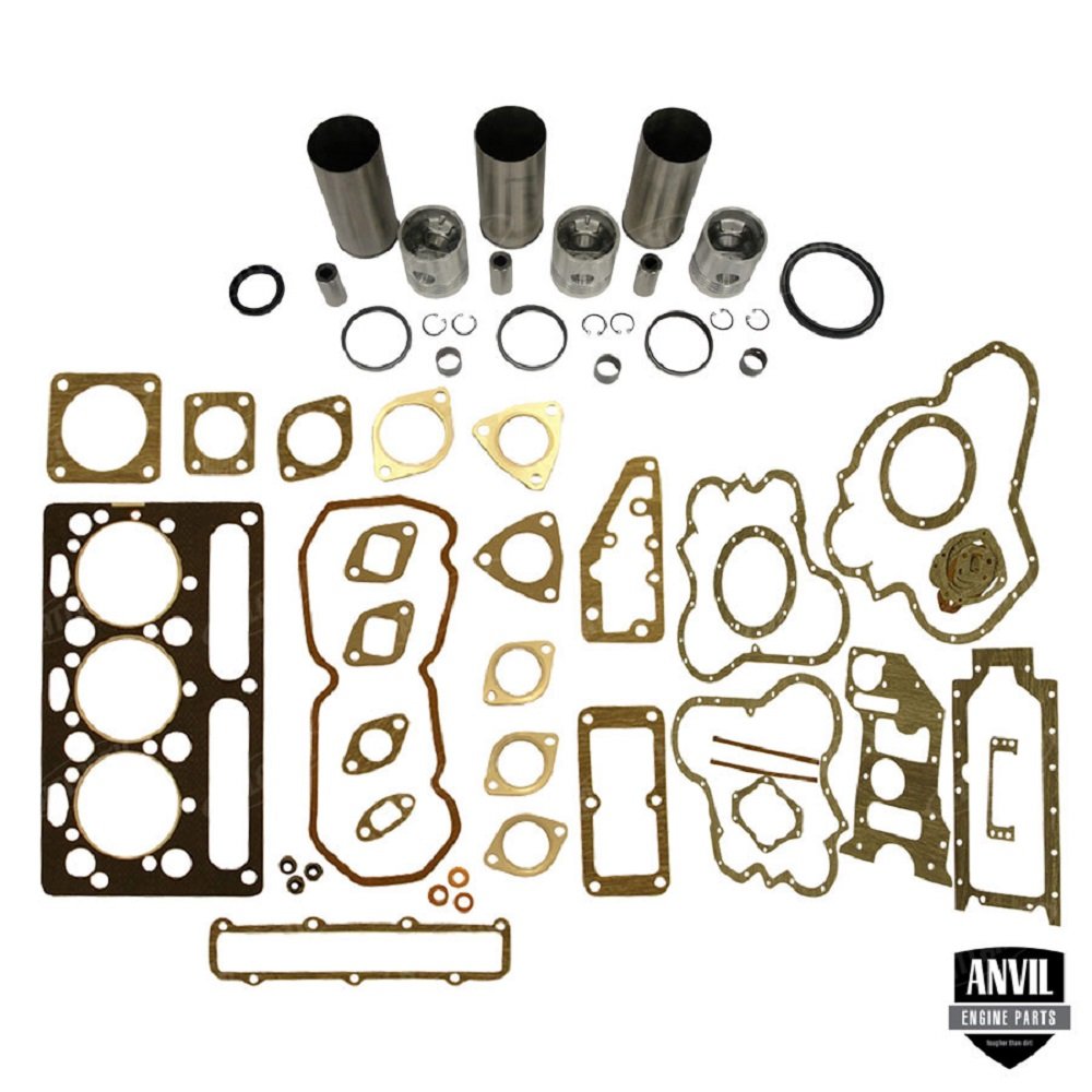 1209-AD31524 Compatible with Massey Ferguson Anvil Base Engine Kit 135; 150; 1544; 160; 20 INDUST/CONST; 200 COMBINE; 200B CRAWLER; 20C INDUST/CONST; 20D INDUST/CONST; 20F INDUST/CONST; 2135 INDUST/CO